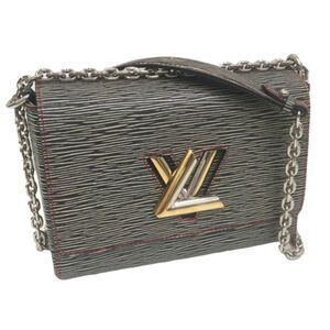 Louis Vuitton Twist Turnlock Chain Shoulder Epi MM Shoulder Bag